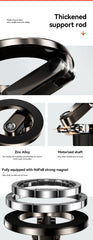 YZ For Tesla Model 3 Y/YL Highland Juniper Magnetic Car Phone Holder 360 Degree Rotation Metal Car Mount for All  Phones