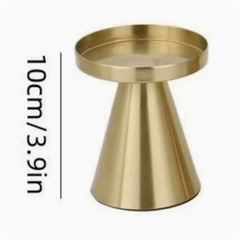2026 gold and black Candle Holder New Romantic Candlelight Dinner Creative Iron Art Home Decoration Ornament