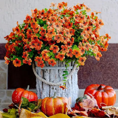 Artificial Flower Plant Eucalyptus Violet Wedding Christmas Decor Home vase Outdoor garden courtyard Bonsai Festival party Diy