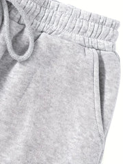 American Heavyweight Sports Sweatpants for Men in The Summer of 2025, New Straight-leg Casual Wide-leg Long Pants