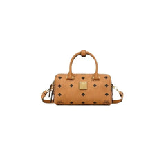 Genuine Leather Boston Aren Mini Pillow Tote Bag for Women