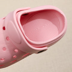 Kids Sandals Hole Children's Shoes Slippers Soft Anti-Skid Simple DIY Design Hole Baby Shoes Sandy Beach For Boys Girls