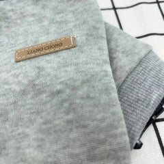 Pet Dog Clothes Warm Winter Shirt Patchwork Hoodie Jacket for Small Dog Coat Bear Hoodie Pet Plaid Shirt Pet Shop Pet Clothing