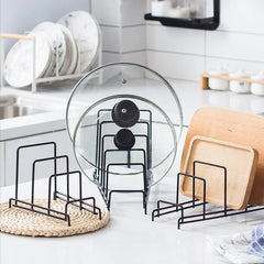 Iron Multi-Layer Kitchen Rack – Space Saving Organizer Stand