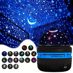 AITHEA Rotate  Multicolor USB Projector Light Night Light for Home Bedroom Party Decor Disco Light Kids Decoration Christmas
