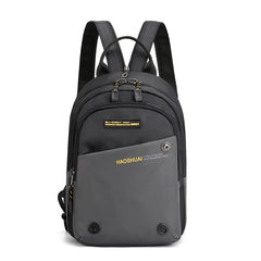Men Small Backpack Rucksack Messenger Cross Body Chest Bags Multi-purpose Military Travel Nylon Male Fashion Daypack  Knapsack