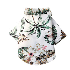 Hawaiian Beach Style Dog T-Shirts Thin Breathable Summer Dog Clothes for Small Dogs Puppy Pet Cat Vest Pet Shop
 Pet Clothing