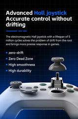 G6 Wireless Mobile Game Controller with Hall Trigger and Hall Joystick Supporting Switch/PC/Android/iOS