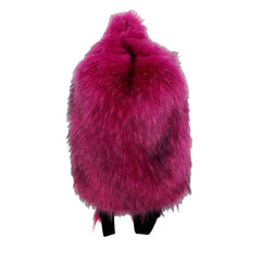 Faux Fur Backpacks for Women Kawaii Woolen Fabric School Bag Y2k Korean Travel Girls Fluffy Backpack Cute Plush Winter Schoolbag