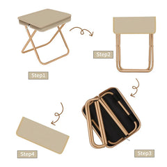 Portable Foldable Camping Stool – Lightweight Travel Chair