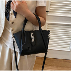 Fashion Leather Tote Bag – Versatile Casual Commuter Bag