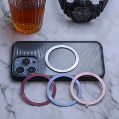 Magnetic Metal Plate Ring for Magsafe Wireless Charger Iron Sheet Sticker Car Phone Holder Magnet Patch for IPhone12 13/Pro/Max