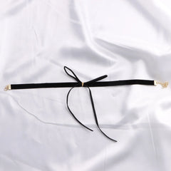 Fashion Sexy Punk Gothic Black Velvet Choker Necklaces Simple Vintage Clavicle Neck Chain Girls Party Jewelry Accessories