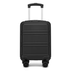 Kono 15 Inch ABS+PC Hard Shell ,Removable Wheels+Lightweight, Ryanair Approved Cabin Trolley, 40x30x20 Under Seat Hand Luggage