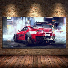 Modern Car Canvas Wall Art Poster – Living Room & Bedroom Decor
