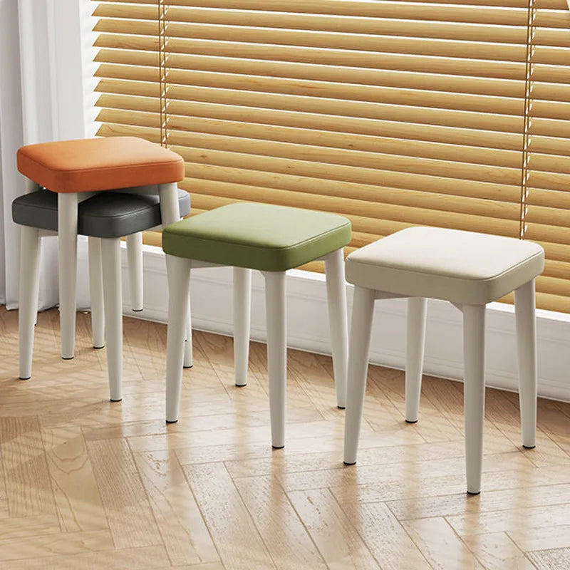 Nordic Dining Chair Simple Desk Chair Household Stackable Dining Table Chair Makeup Chair Armchair Restaurant Chair