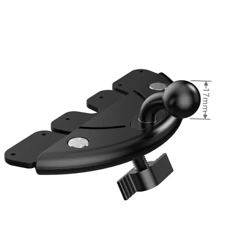 Car CD Slot Phone Holder Accessories 17mm Ball Head Base for Car CD Slot Stand Phone Mount for iPhone Samsung Xiaomi Brackets