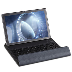 Universal 10.1-inch Tablet Case with BT Keyboard Magnetic Cover Protection Case Tablet Case Foldable and Portable 150mAh Battery