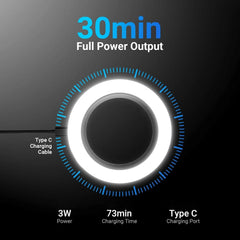 NEEWER BASICS 67mm Ring LED Video Light with Threaded Clip for Phone Cage/Case/Camera Lens for Tripod Vlog Macro Photography