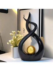 Nordic Ceramic Figurines for Living Room & Desk Decor