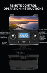 L109 PRO MAX GPS Drone 4K Professional 3-Axis PTZ HD Dual Camera WIFI FPV 360° Laser Obstacle Avoidance Brushless Motor RC 3000M