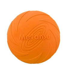 OUZEY Bite Resistant Flying Disc Toys For Dog Multifunction Pet Puppy Training Toys Outdoor Interactive Game Pet Dogs Products Pet Shop