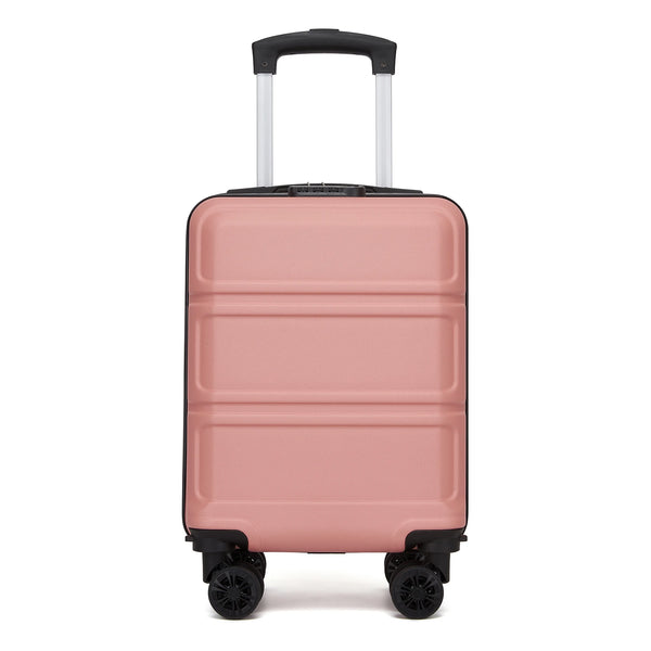 Kono 15 Inch ABS+PC Hard Shell ,Removable Wheels+Lightweight, Ryanair Approved Cabin Trolley, 40x30x20 Under Seat Hand Luggage