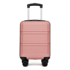 Kono 15 Inch ABS+PC Hard Shell ,Removable Wheels+Lightweight, Ryanair Approved Cabin Trolley, 40x30x20 Under Seat Hand Luggage