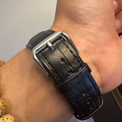 Vintage-Inspired Shanghai 7120 Watch 36mm - Mechanical Men's Wristwatch for Collectors & Watch Enthusiasts