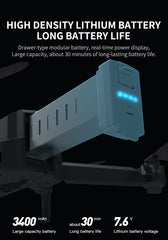 L109 PRO MAX GPS Drone 4K Professional 3-Axis PTZ HD Dual Camera WIFI FPV 360° Laser Obstacle Avoidance Brushless Motor RC 3000M