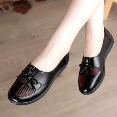 Women’s Leather Flats Classic Casual Loafers