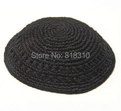 16/17cm HANDMADE KNITTED YARMULKE KIPPAH