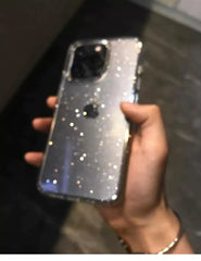 Luxury Bling Glitter Clear Phone Case For iPhone 17 16 15 14 13 12 11 Pro Max X XR XS 7 8 Plus Shockproof Transparent Soft Cover