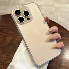 Soft Matte Candy Transparent Phone Case For iPhone 17 16 15 14 Pro Max Plus 13 12 11 XR Shockproof Silicone Bumper Cover