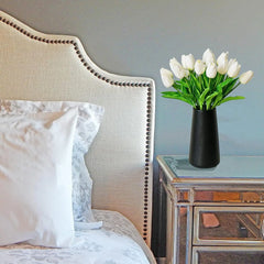 10 Real Touch Tulip Stems – Lifelike Artificial Flowers for Weddings, Home & Holiday Decor Home Decor, Plants & flowers