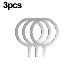 2024 Stainless Steel Universal Magnetic Metal Plate Ring For Magsafe Wireless Charger Iron Sheet Sticker Magnet Car Phone Holder