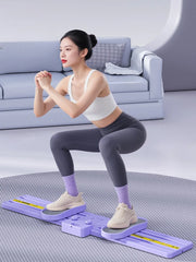 Fitness Ski Machine Non Slip Simulated Ski Trainer Pelvic Floor Muscle Exercise Equipment for Women Postpartum Recovery