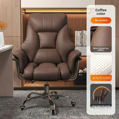 Office Chair, Home Office Computer  Comfortable Sofa, Study Room  Can Lie Down and Rotate Office Furniture
