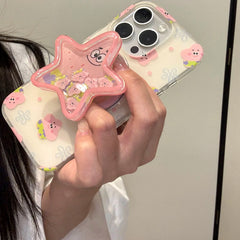 Ins New Pink Starfish Magnetic Phone Holder For Magsafe iPhone 17 16 15 14 13 Pro Max