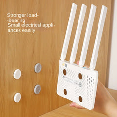 Magnetic Remote Control Holder Wall Mount Adhesive Remote Control Holder Strong Hold Tv Remote Holder for Home Office