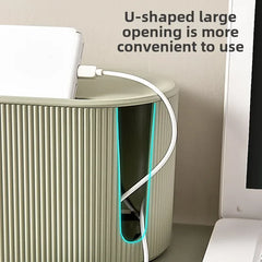 Nordic Plug Board Storage Box – Cable & Router Organizer Case