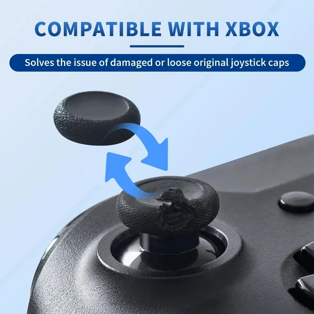 Joystick Replacement Caps for Xbox Series X/S Controller, Thumbstick Grip Covers & Gamepad Repair Accessories