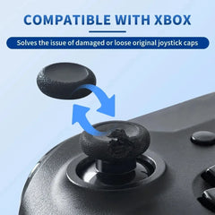 Joystick Replacement Caps for Xbox Series X/S Controller, Thumbstick Grip Covers & Gamepad Repair Accessories