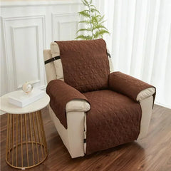 Waterproof Washable Quilted Anti-wear Recliner Armchair Chair Sofa Cover for Pets Kids Furniture Protector Home Décor