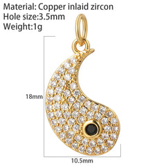Y2K Boho Cross Our Lady Necklace for Women Golden Jesus Angel Choker Diy Pendant Stainless Steel Chain High Quality Jewelry