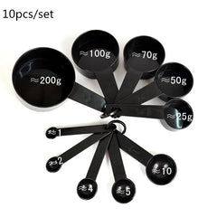 5/10pcs Measuring Tools Kitchen Measuring Spoons Teaspoon Sugar Scoop Cake Baking Flour Measuring Cups Kitchen Measuring Spoons Cooking Essentials, Kitchen Tools