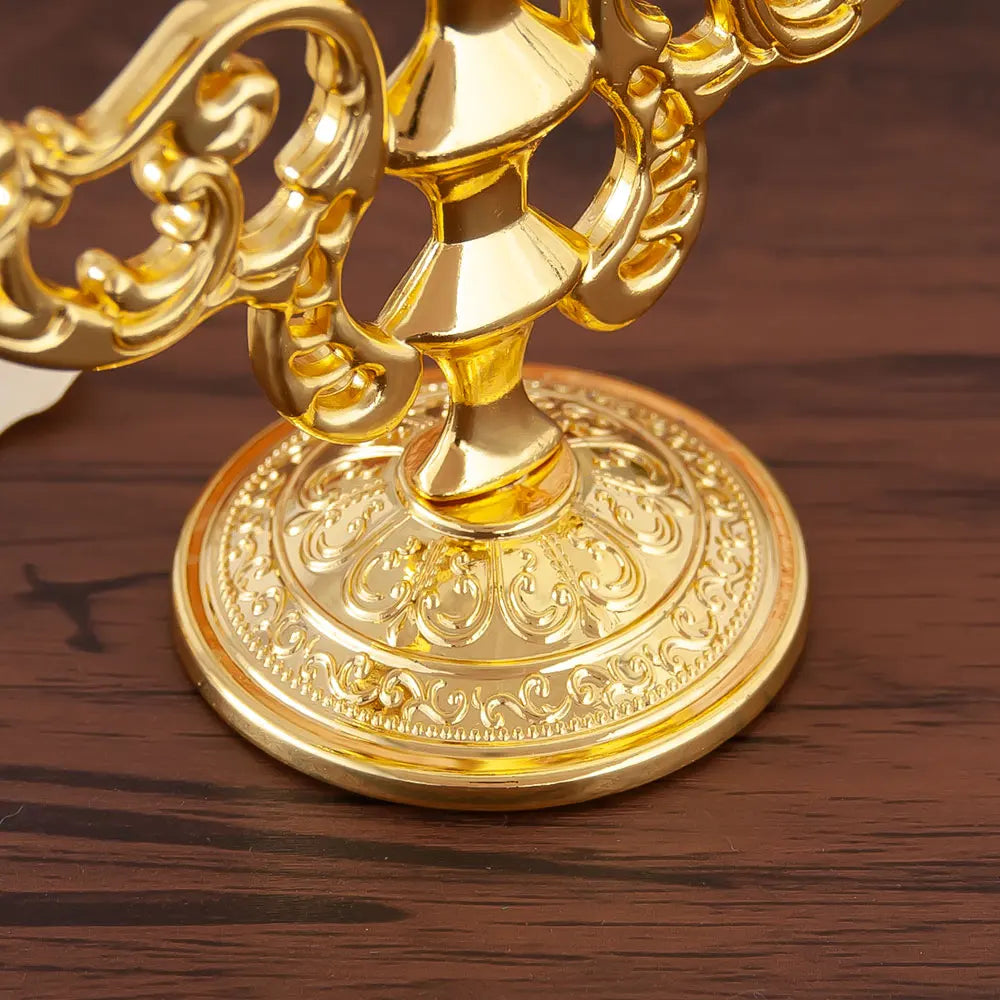 Orthodox Cross Menorah, Jesus Menorah, Zinc Plated Menorah, Church Supplies, Religious Gifts
