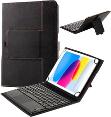 Universal Bluetooth Keyboard with Touchpad For TCL NXTPAPER 11 Plus Gen 2 FE 11 11.5 inch Folio Stand Case Protective Cover