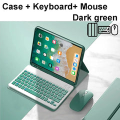 For iPad 5th Gen 2017 6th Gen 2018 9.7 Inch Case, Bluetooth keyboard case for iPad Air 1 Air 2 Pro 9.7 Inch keyboard Cover Funda