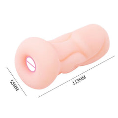 Men's Aircraft Cup Male Masturbator Oral Vaginal Anal Masturbation Soft Real Vagina Pocket Pussy Sex Toys for Men Blowjob